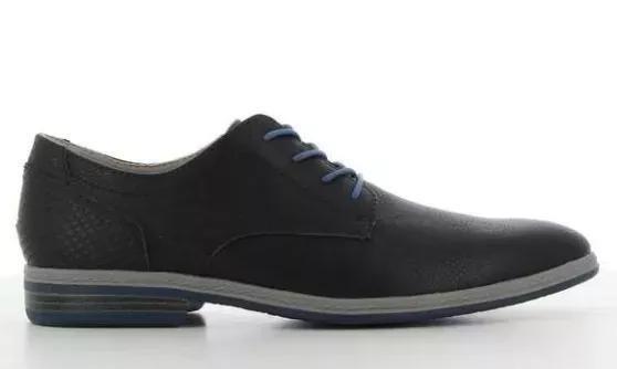 Black Laced Formal Shoes, , large image number 1