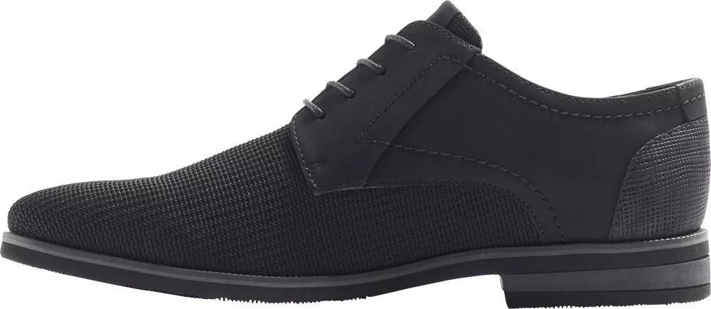 Black Elegant Lace-Up Shoes, , large image number 3