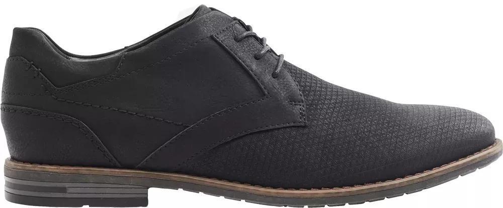 Black Elegant Lace-Up Shoes, , large image number 2