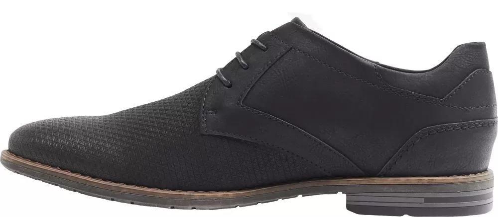 Black Elegant Lace-Up Shoes, , large image number 3