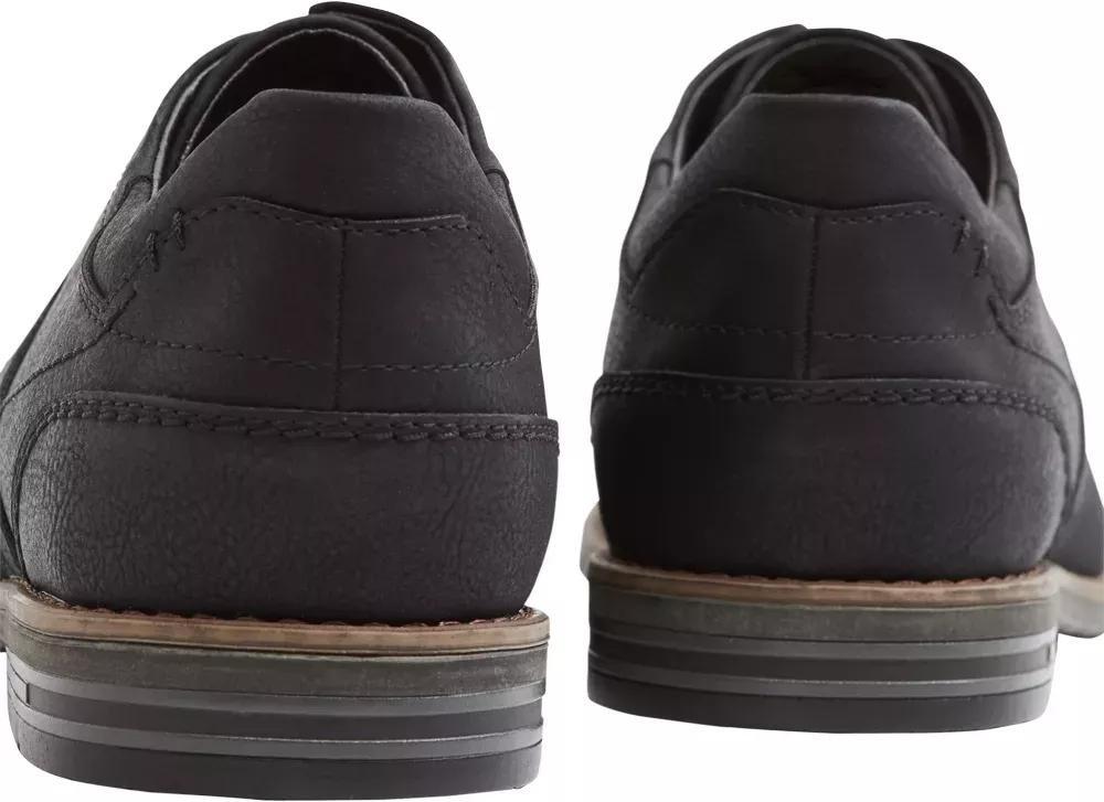 Black Elegant Lace-Up Shoes, , large image number 5