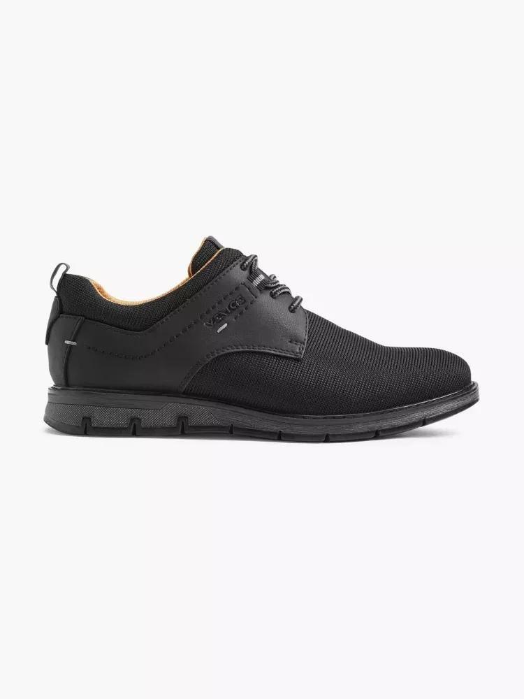 Black Venice Formal Lace-Ups Shoes, , large image number 0