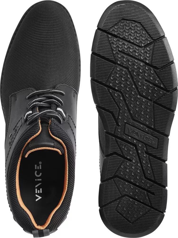 Black Venice Formal Lace-Ups Shoes, , large image number 4