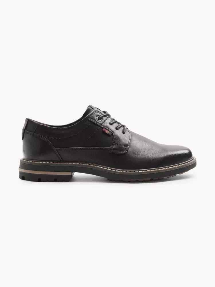 Black Formal Lace-Ups Shoes, , large image number 0