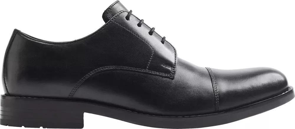 Black Leather Formal Lace-Ups Shoes, , large image number 2