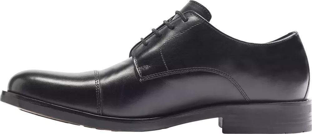 Black Leather Formal Lace-Ups Shoes, , large image number 3