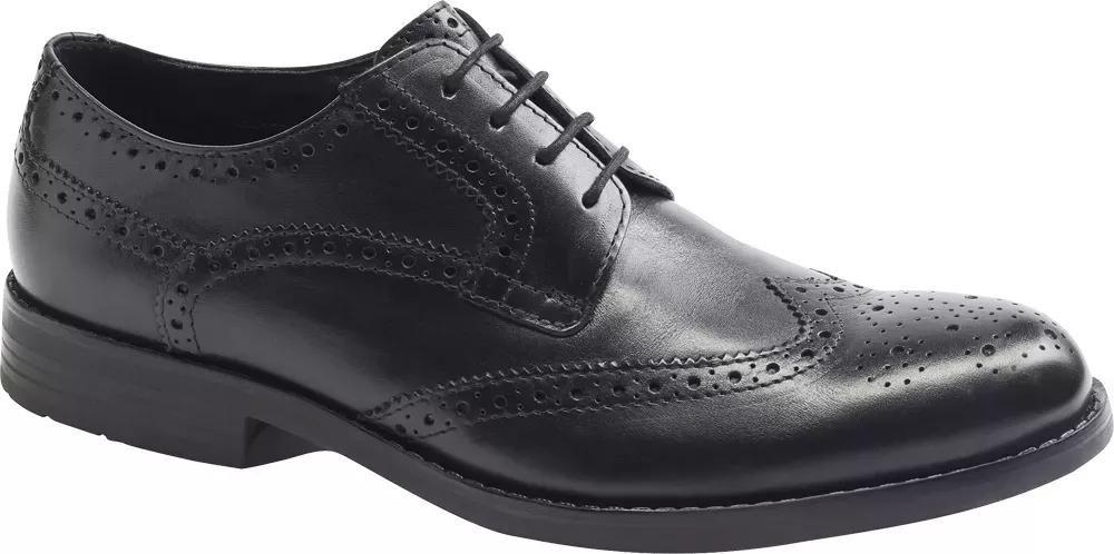 Black Leather Shoes, , large image number 5