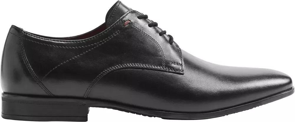 Black Business Lace-Ups Shoes, Men, , large image number 2
