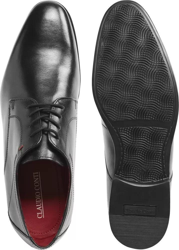 Black Business Lace-Ups Shoes, Men, , large image number 4