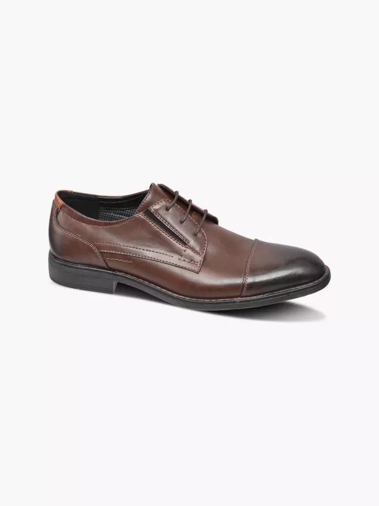 Brown Lace-Ups Shoes, Men, , large image number 3