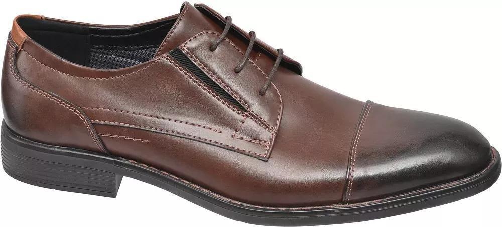 Brown Lace-Ups Shoes, Men, , large image number 4