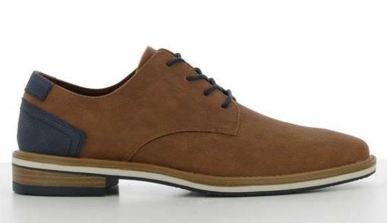 Brown Suede Derby, , medium
