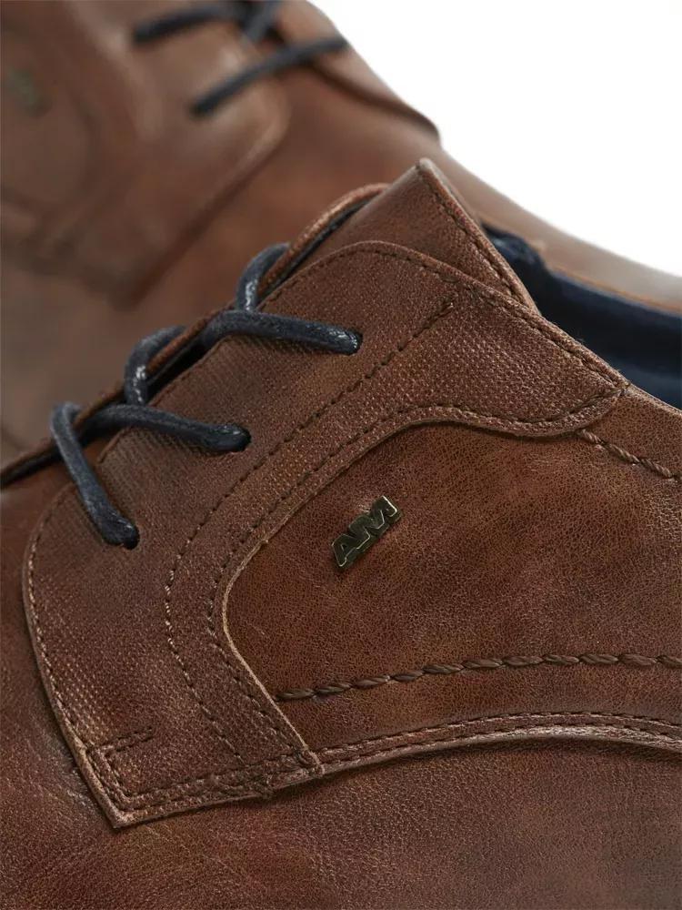 AM SHOE - Brown Business Lace-Up Shoes