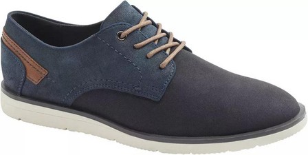 AM SHOE - Navy Formal Lace-Ups Sneakers