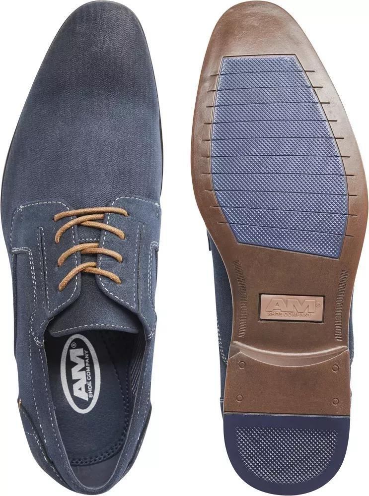 Navy Formal Lace-Ups Shoes, , large image number 4