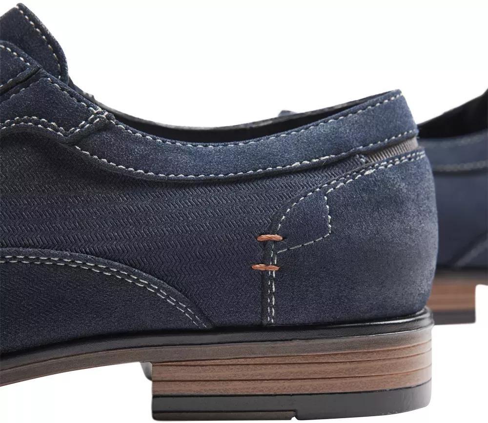 Navy Formal Lace-Ups Shoes, , large image number 6