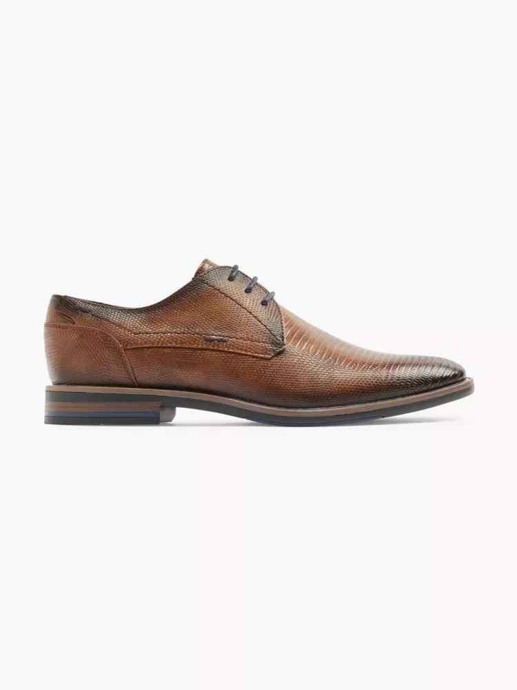 Brown Brogue Lace-Ups Shoes, , large image number 0