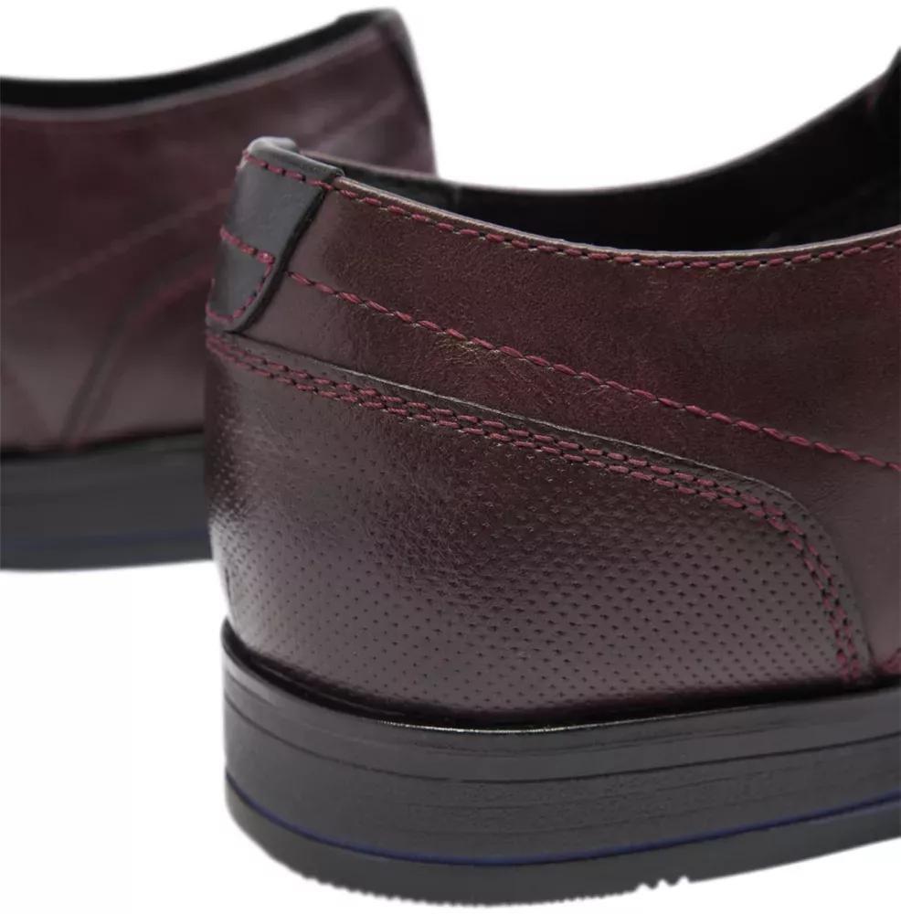 Burgundy Brogue Lace-Ups Shoes, , large image number 6