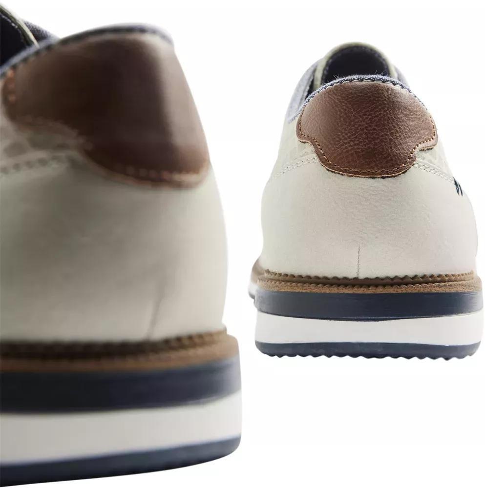 White Leather Formal Derby Shoes, , large image number 5