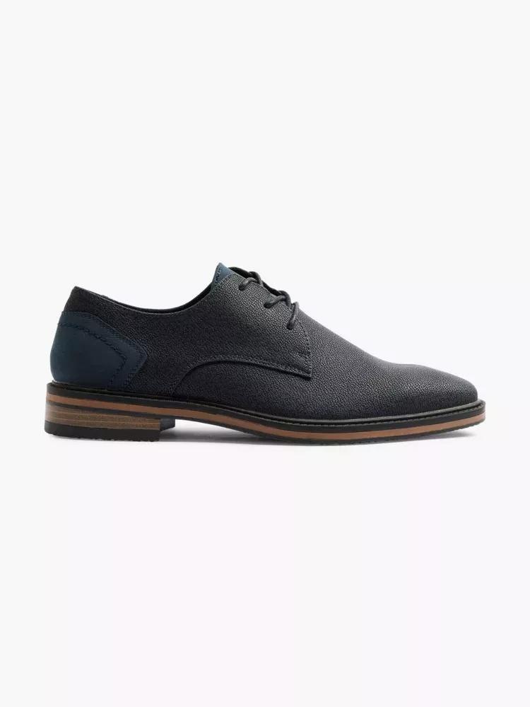 Grey Suede Formal Brogue Shoes, , large image number 0