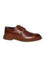 AM SHOE - Brown Leather Formal Lace-Up Shoes