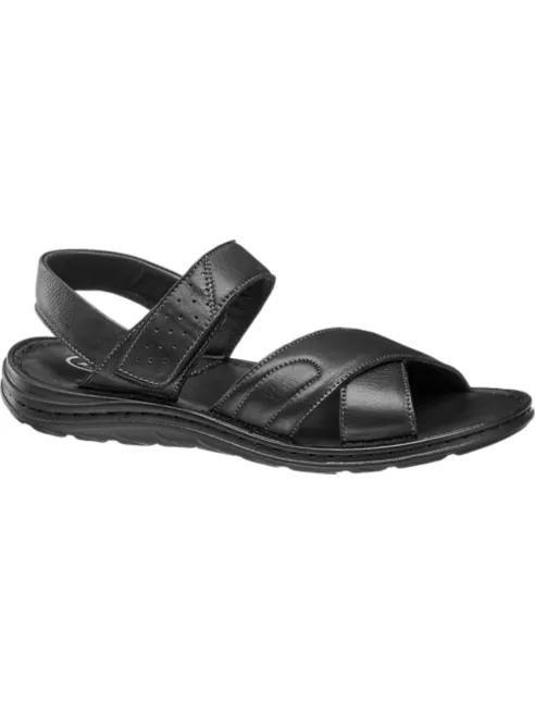Black Criss Cross Sandals, , large image number 2