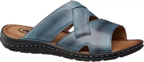 Navy Velcro Strap Trainers, Kids Boy, , large image number 0