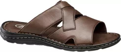 Brown Criss-Cross Slides, , large image number 4