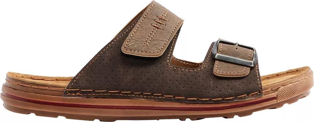 Brown Mules With Belt Details, , large image number 2