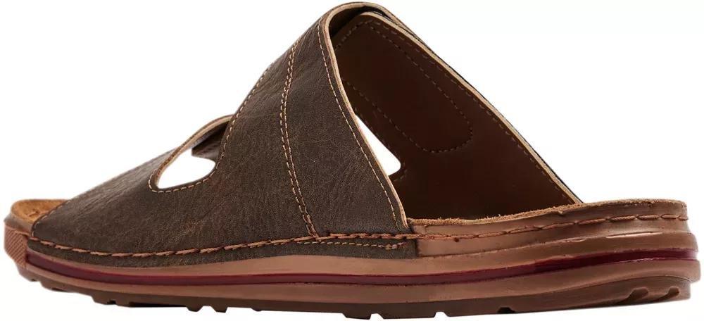Brown Mules With Belt Details, , large image number 4