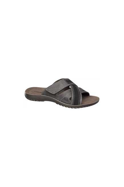 Grey Criss Cross Strappy Slide Sandals, , large image number 0