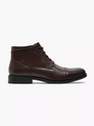 AM SHOE - Brown Lacer Ankle Boots
