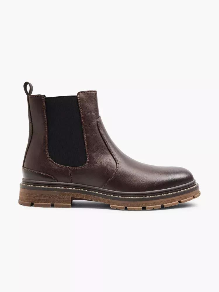 Brown Chelsea Western Boots, , large image number 0