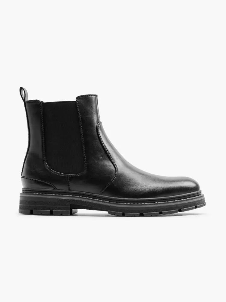 Black Chelsea Western Boots, , large image number 0