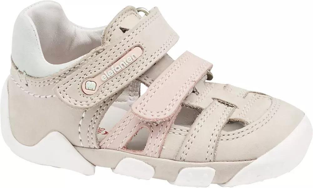 Grey Stripped Sandals, Kids Boys, , large image number 1