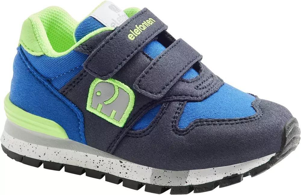 Blue Elephant Print Shoes, Kids Boys, , large image number 1