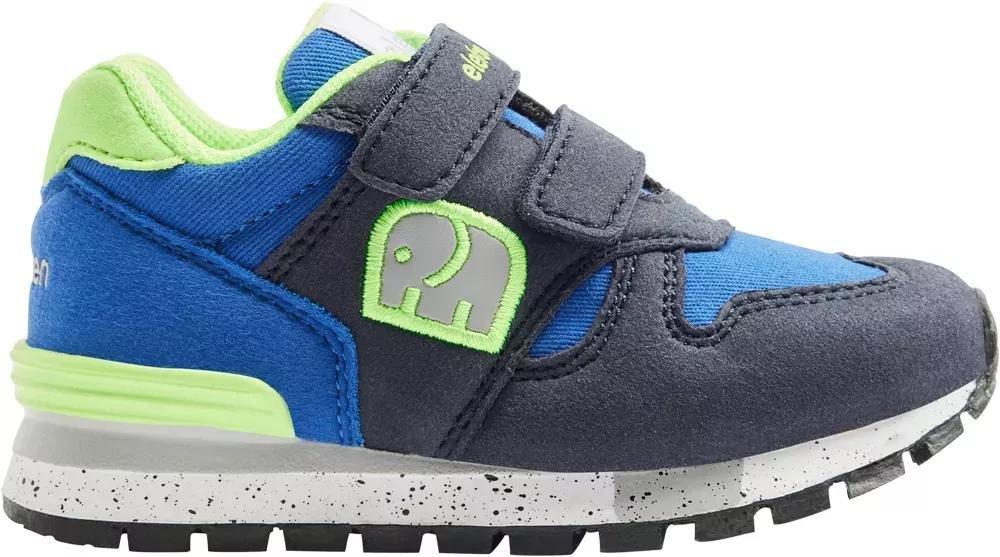 Blue Elephant Print Shoes, Kids Boys, , large image number 2
