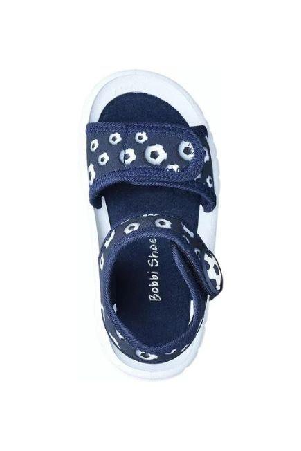 Navy Summer Sandals , Kids Boys, , large image number 2