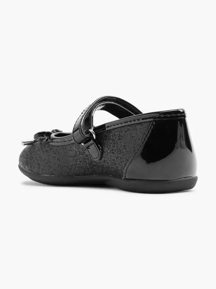 Black Glitter Ballerinas, Kids Girls, , large image number 2