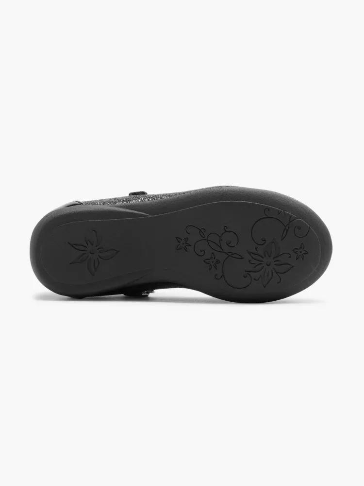 Black Glitter Ballerinas, Kids Girls, , large image number 3