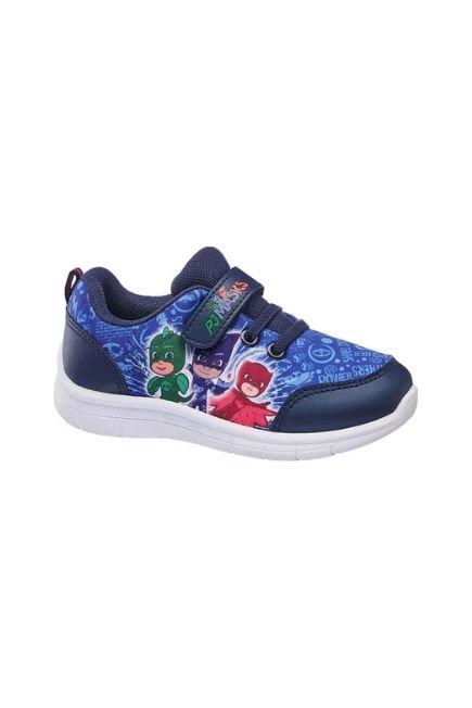 Blue Round Toe Sneakers, , large image number 0