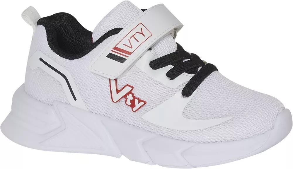 White Vty Walking Sneakers, Kids Boys, , large image number 0