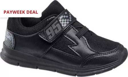 Cars - Black Sneakers With Velcro, Kids Boy
