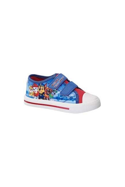 Red/Cobalt Blue Low Sneakers, Kids Boy, , large image number 0