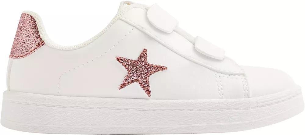 White Laced Sneakers, Kids Girls, , large image number 1
