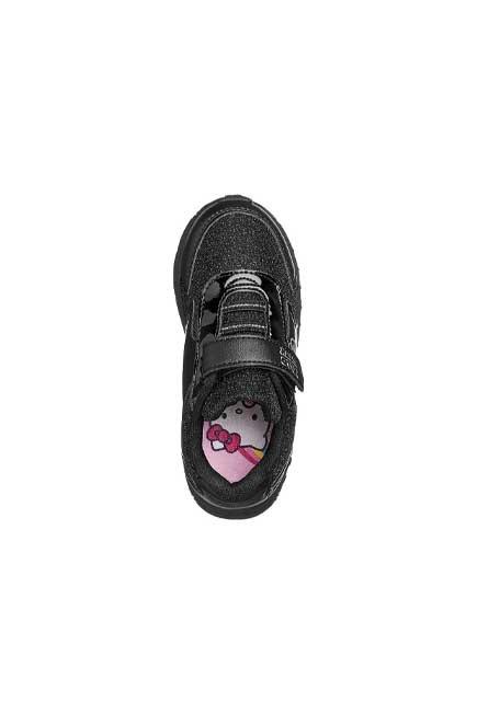 Black Hello Kitty Sneakers, Kids Girls, , large image number 1