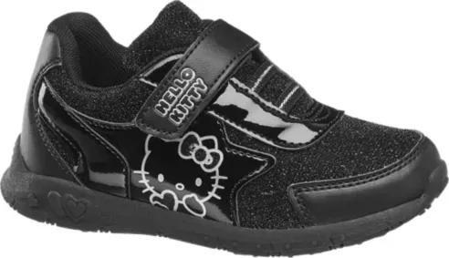 Black Hello Kitty Sneakers, Kids Girls, , large image number 2