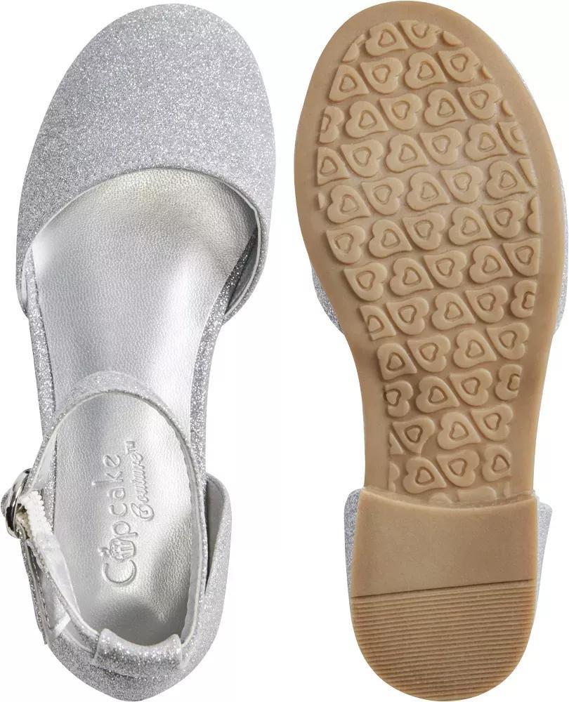 Brown Butterfly Details Sandals, Kids Girls, , large image number 4