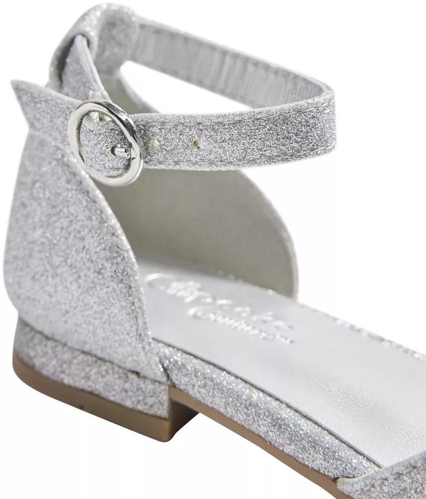 Brown Butterfly Details Sandals, Kids Girls, , large image number 6