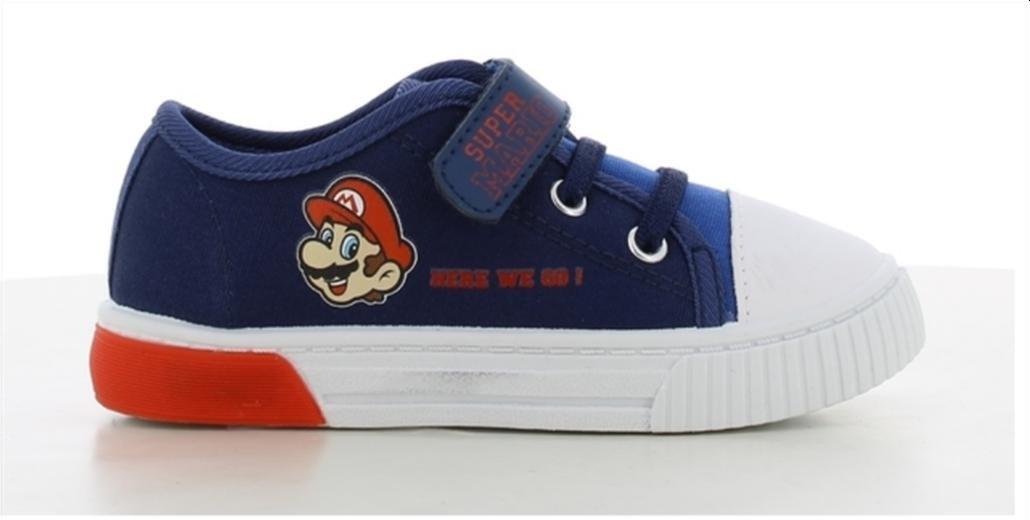 Blue Super Mario Sneakers, Kids Boys, , medium